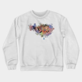 Lace Heart Crewneck Sweatshirt